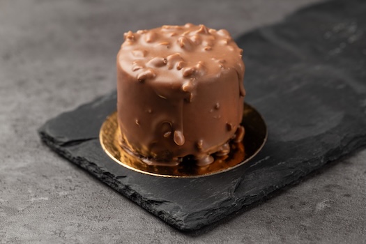 Шоколадно-арахисовый десерт