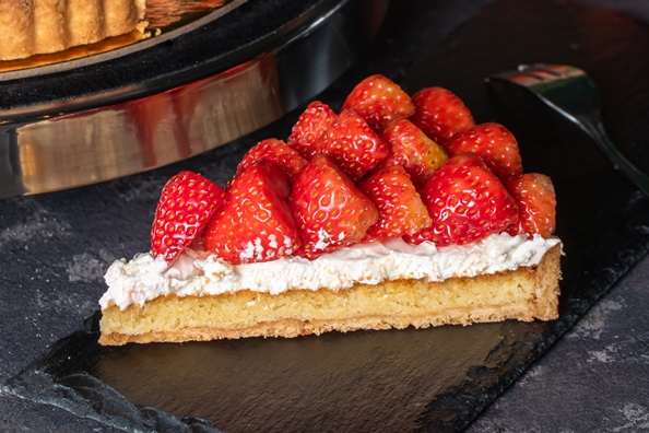 Тарт с клубникой